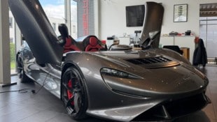 Der McLaren Elva steht ab sofort im Klagenfurter Autohaus Meyer/Hafner zum Verkauf.