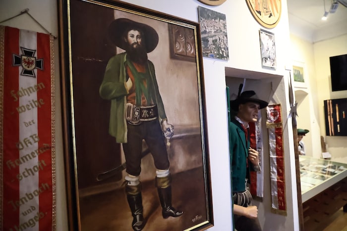 Andreas Hofer und die Schützen dürfen natürlich nicht fehlen.