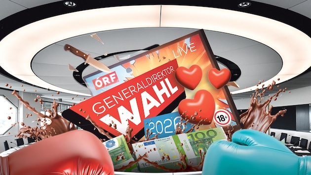 A full-blown mudslinging match is raging at ORF