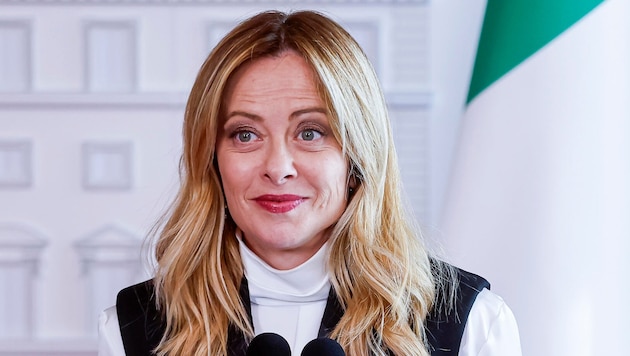 Italiens Ministerpräsidentin Giorgia Meloni hat auf die Beleidigungen eines russischen ...