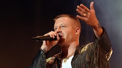 US-Rapper Macklemore (Archivbild) ist einer der Musiker, der zum Boykott des Eurovision Song ...