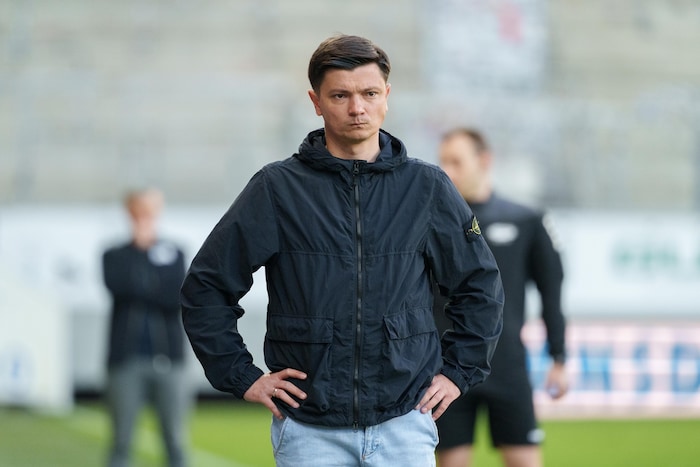 SCRA-Coach Ognjen Zaric war nicht unzufrieden mit dem Punkt gegen die WSG.