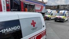 Großer Einsatz nach dem Chemieunfall in Voitsberg. 