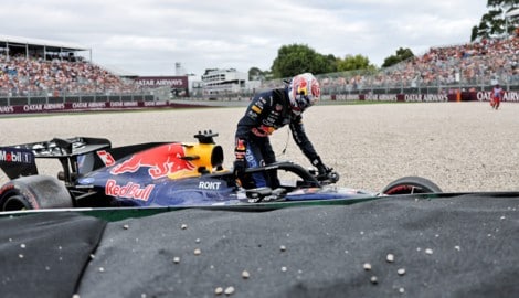 Max Verstappen wurde beim Saisonauftakt im Qualifying Opfer seiner Software