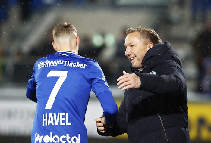Abschied! Schmid wird Hartberg verlassen.