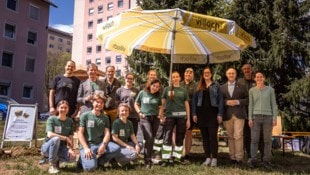 Fleißige Helfer packten beim Biodiversitätspark an