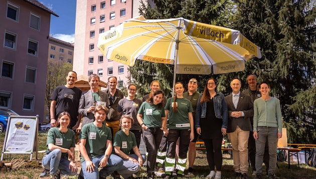 Fleißige Helfer packten beim Biodiversitätspark an