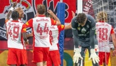 Austria-Goalie Samuel Sahin-Radlinger patzte gleich zweimal.