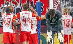 Austria-Goalie Samuel Sahin-Radlinger patzte gleich zweimal.