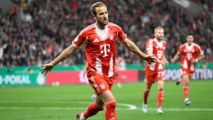Auf Harry Kane ist aus Sicht des FC Bayern wieder einmal Verlass gewesen ...