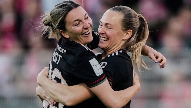 Barbara Dunst und Magdalena Eriksson