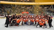 Meister! Graz kürte sich zur Eishockey-Hauptstadt Österreichs.