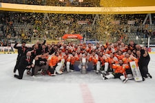 Meister! Graz kürte sich zur Eishockey-Hauptstadt Österreichs.