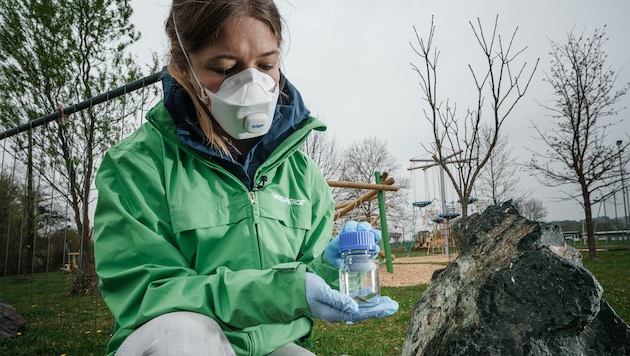 Greenpeace hat in drei Bundesländern Messungen durchgeführt.