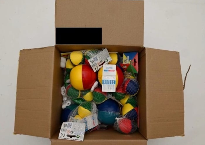 Drogenschmuggler wurden kreativ.