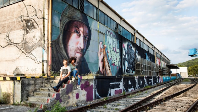 Bunt statt grau: die Mural Harbor Gallery