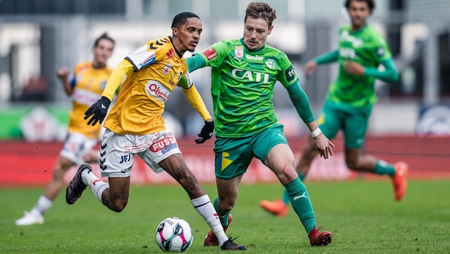 Im vergangenen Februar ist das Duell von WSG Tirol und SV Ried in Innsbruck mit einem 1:1 zu ...