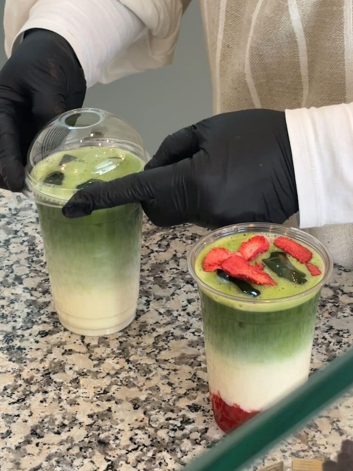 Mila und Drazen Loncar haben in Spittal ein Café eröffnet – im Angebot: auch Matcha.