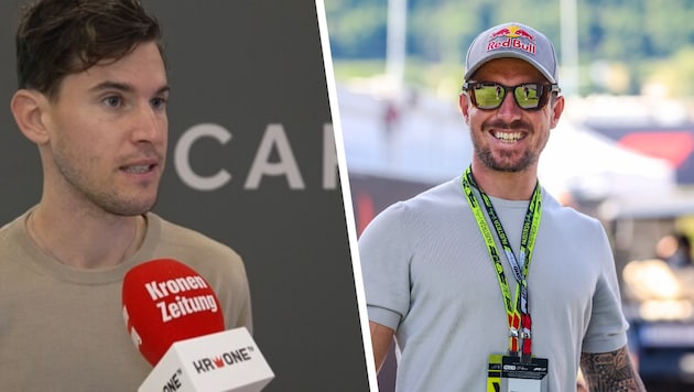 Dominic Thiem und Marcel Hirscher treten am Freitag beim Biogena-Jubiläum in Koppl bei Salzburg ...