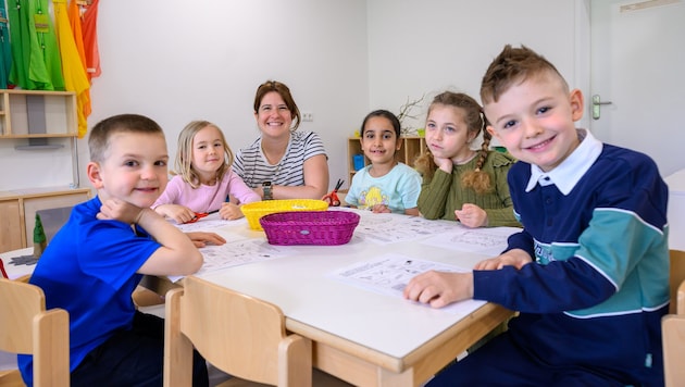 In Enns werden die Großen spielerisch auf den Übertritt in die Schule vorbereitet.