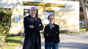Florian Heiler und Eva Bauer kämpfen für den Postsportverein. 