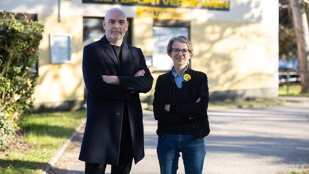 Florian Heiler und Eva Bauer kämpfen für den Postsportverein.