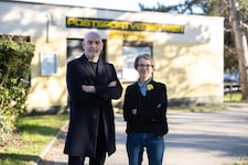 Florian Heiler und Eva Bauer kämpfen für den Postsportverein. 
