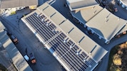 Photovoltaik-Anlage im Wirtschaftshof von Saalfelden