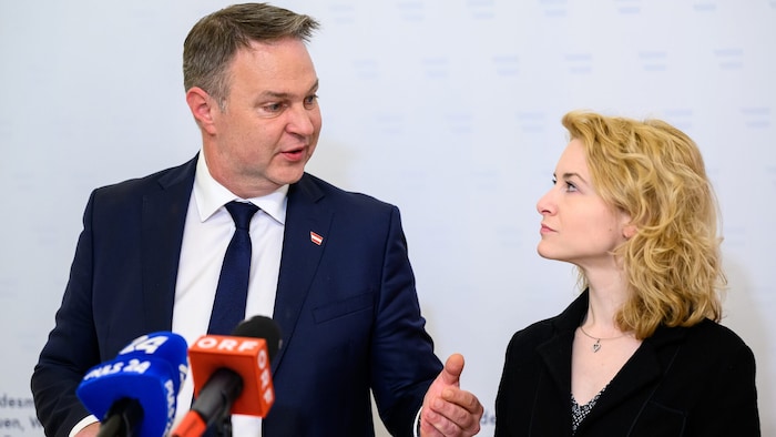 Vizekanzler Andreas Babler und Frauenministerin Eva-Maria Holzleitner wollen durch ...