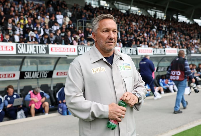 Manfred Schmid verlässt Hartberg im Sommer – will aber bis dahin viel Erfolg.