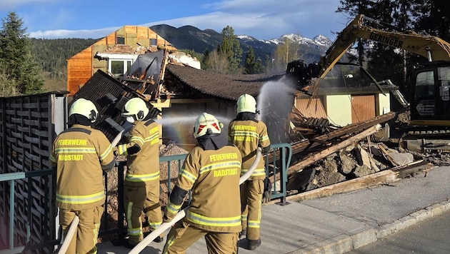 Das betroffene Haus wurde abgerissen.
