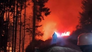 Das Flammenmeer hielt hunderte Feuerwehren in Atem.