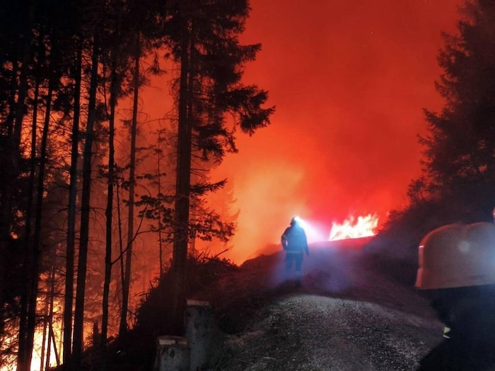 Der Einsatz musste in der Nacht abgebrochen werden.