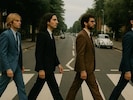 „The Velvet Sundown“ lehnt sich an das legendäre Beatles-Cover „Abbey Road“ an – und hat ...