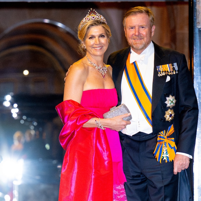 DEr wahre Star war die Millionen-Tiara der Königin aus dem Jahr 1897.