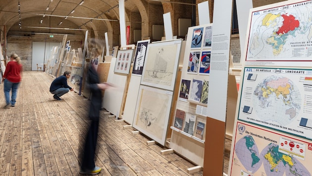 Die Schau zeigt Entwürfe von geplanten und realisierten Bauten, ordnet diese aber auch in das ...