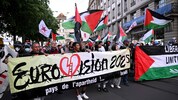 Auch der ESC 2025 in Basel (Schweiz) wurde von vielen Demonstrationen begleitet.