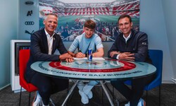Filip Matijasevic unterschreibt bei Red Bull Salzburg.