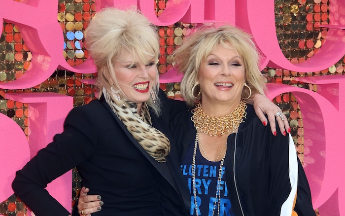 Joanna Lumley und Jennifer Saunders