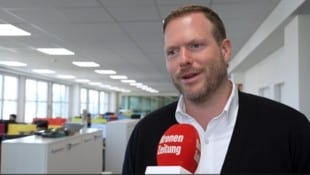 Der Chef von Ryanair Österreich, Andreas Gruber, im Talk mit krone.tv.