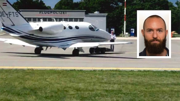 In diesem Privatjet flüchtete Jan Marsalek – organisiert von Schellenbacher.
