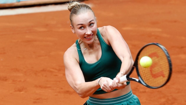 Anastasia Potapova steht in Madrid in der dritten Runde.
