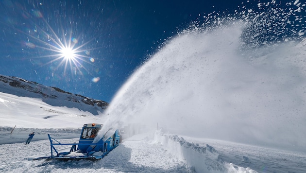 Am Freitag gelang der Durchstich beim Hochtor.