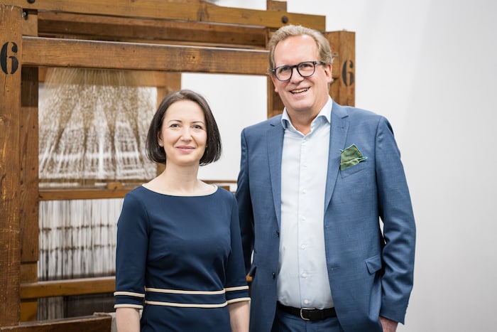 Die Vorstände Eveline Jungwirth und Kai Seesemann.