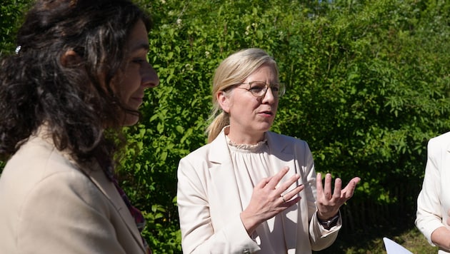 Leonore Gewessler (Grüne) stimmte 2024 für das EU-Renaturierungsgesetz.