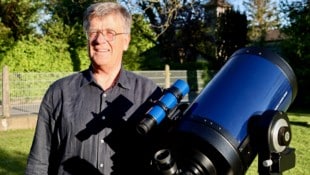 Die „Krone“ traf den Forscher in Fußach bei seinem Vortrag „(Wo)Man On The Moon – Die ...