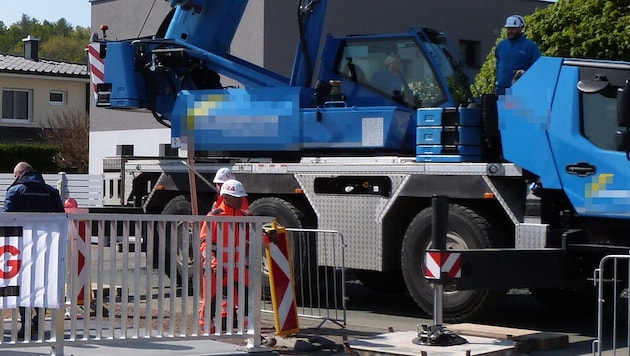 Die Radwegbrücke über den Ribicabach in Lutzmannsburg bereits am Mittwoch eröffnet.