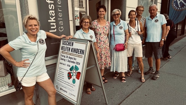 Derzeit werden noch Taschenspenden gesammelt, im August werden sie schließlich ab 10 Euro pro ...