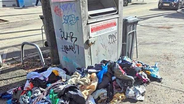 Ein häufiger Anblick in der Stadt