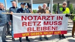 Eine große Delegation aus Retz kam zur Landhaus-Demonstration zwecks Gesundheitsplan 2040+.